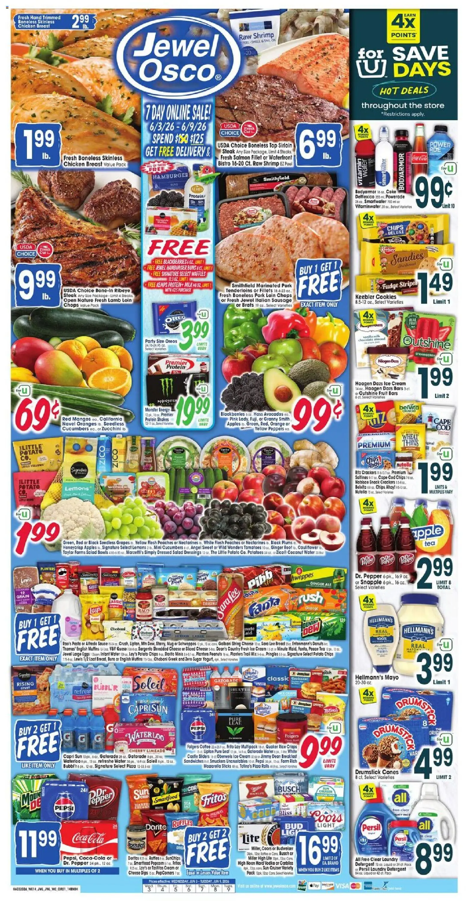 Ad Preview of Jewel Osco Jewel Osco Weekly Ad from 06/03/2026
