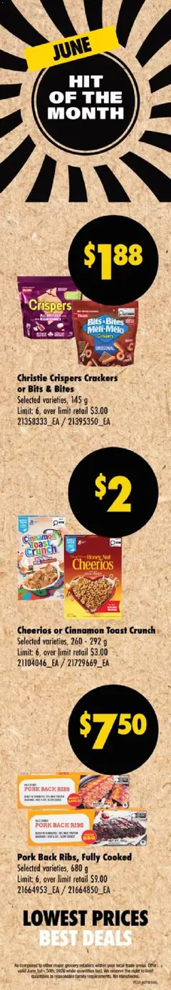 Un aperçu du dépliant Wholesale Club weekly flyer / circulaire du magasin Wholesale Club est valide à partir 4 juin 2026