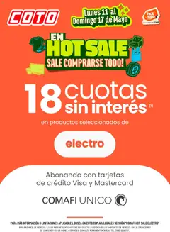 Vista previa del folleto de la tienda Coto válido desde el 11/05/2026 