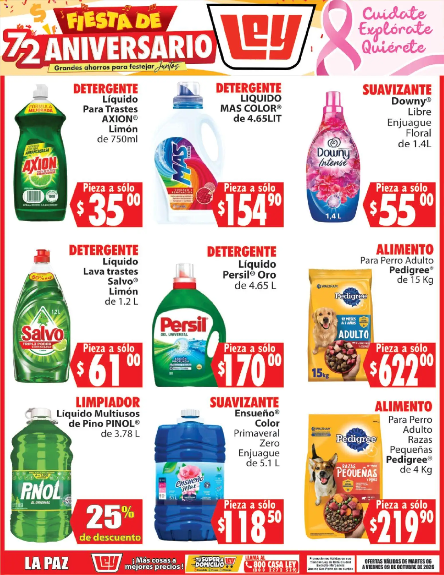 Vista previa las ofertas de la tienda Casa Ley - Casa Ley folleto Autoservicio La Paz desde el 06/10/2026 