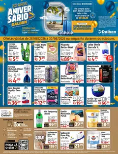 Pré-Visualização do folheto "Supermercado Dalben - Ofertas da semana" da loja Supermercado Dalben válido a partir de 28/08/2026