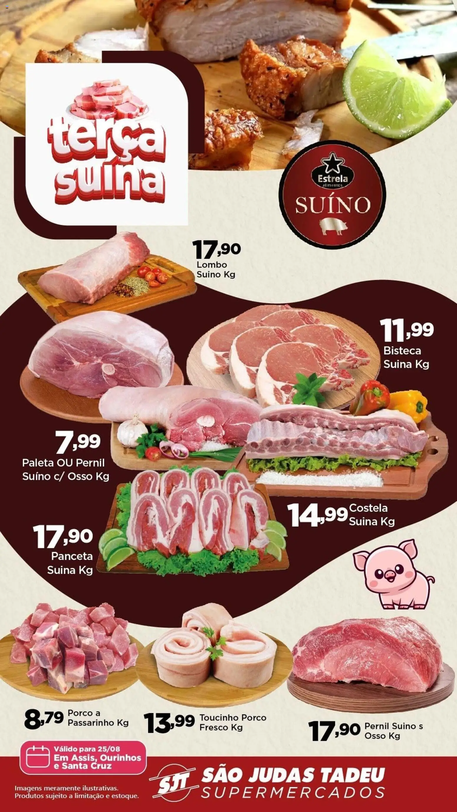 Pré-Visualização do folheto "São Judas Tadeu - Ofertas da semana" da loja São Judas Tadeu válido a partir de 25/08/2026