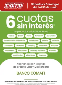 Vista previa del folleto de la tienda Coto válido desde el 01/06/2026 