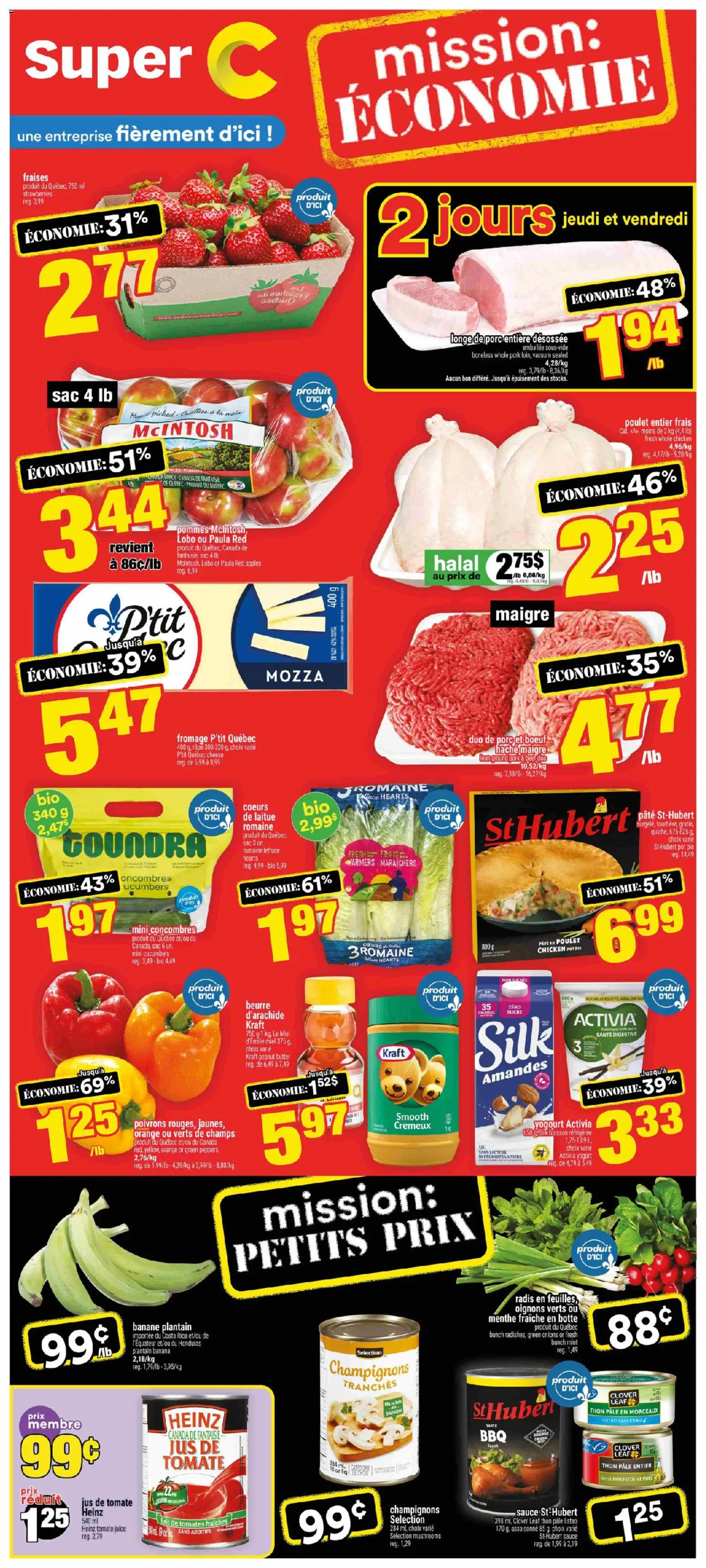 Preview of leaflet Super C weekly flyer / circulaire from shop Super C is valid from Sep 17, 2026