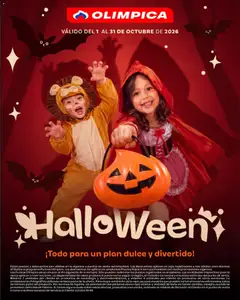  Vista previa del prospecto Olímpica catálogo Halloween del almacen Olímpica válida del 01/10/2026 al 31/10/2026