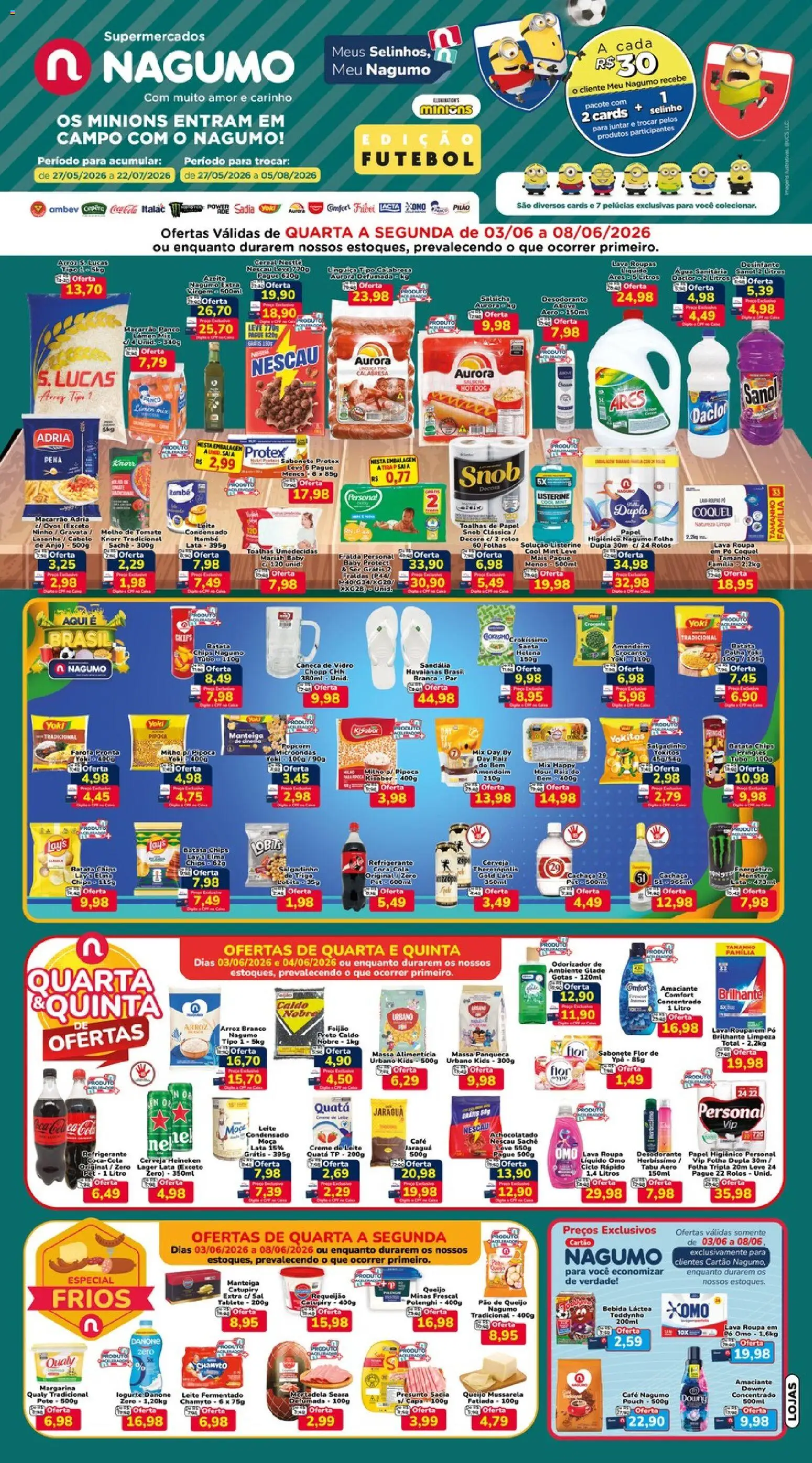 Pré-Visualização do folheto "Nagumo - Ofertas da semana" da loja Nagumo válido a partir de 03/06/2026