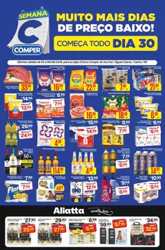 Pré-Visualização do folheto "Comper - Ofertas da semana" da loja Comper válido a partir de 03/08/2026