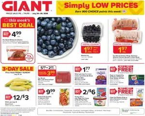 Ad Preview of Giant Giant Weekly Ad from 07/24/2026