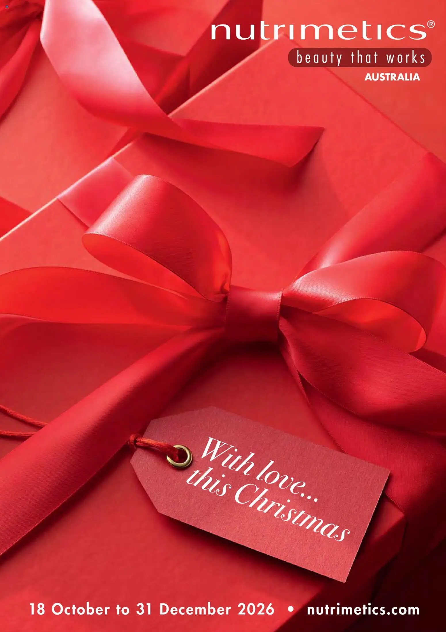 Preview of catalogue Nutrimetics Catalogue Christmas from shop Nutrimetics valid 18/10/2026