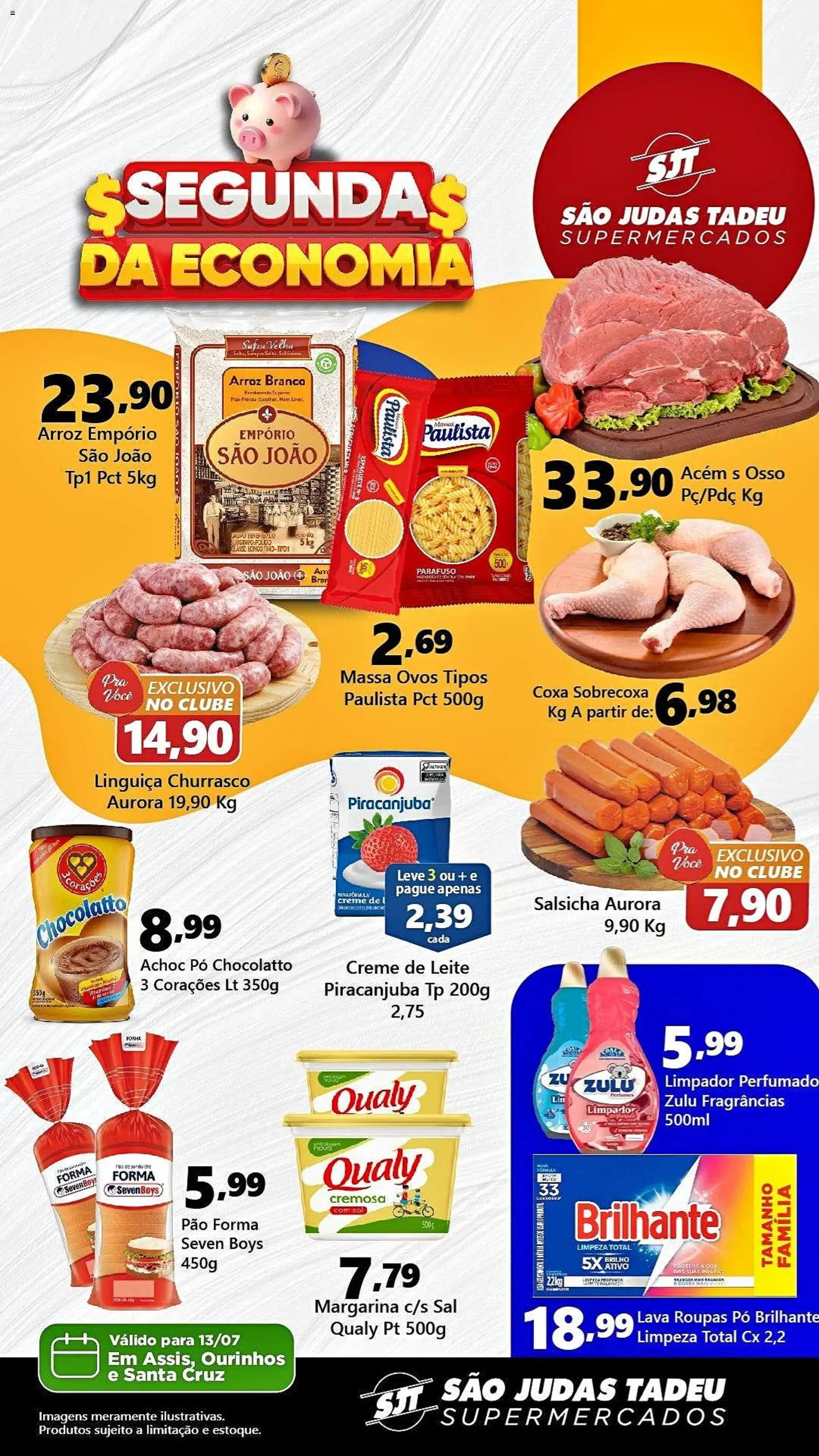 Pré-Visualização do folheto "São Judas Tadeu - Ofertas da semana" da loja São Judas Tadeu válido a partir de 13/07/2026