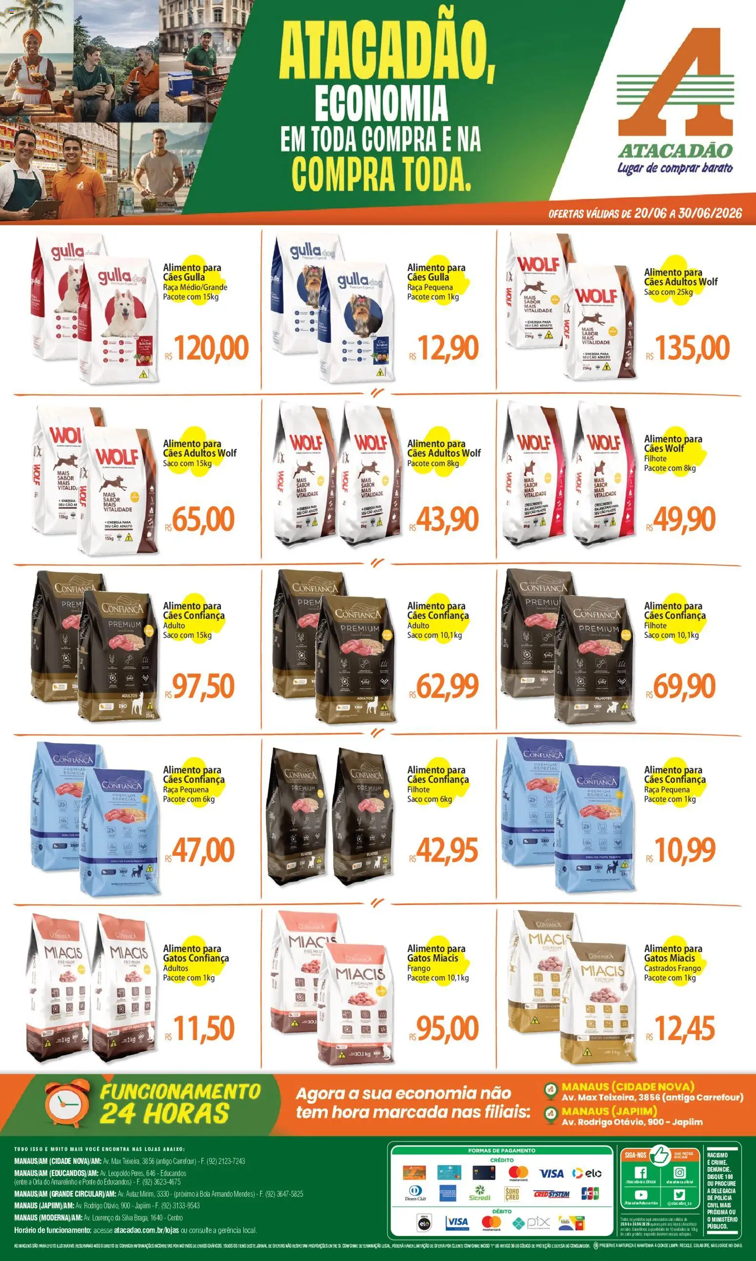Pré-Visualização do folheto "Atacadão ofertas - AM" da loja Atacadão válido a partir de 20/06/2026