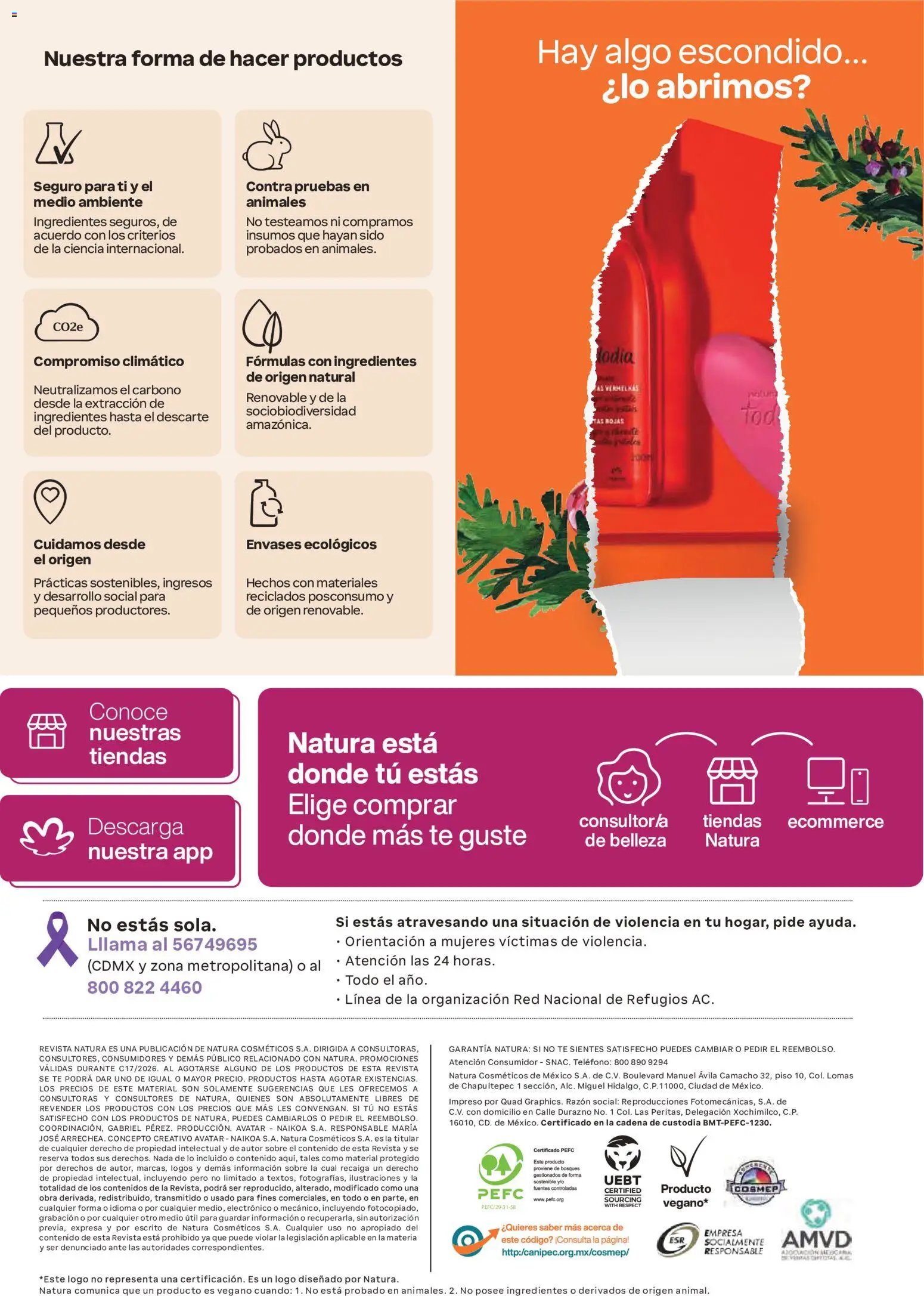 Vista previa las ofertas de la tienda Natura - Natura campaña 17 2026 desde el 07/11/2026 