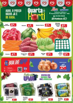 Pré-Visualização do folheto "Mateus ofertas Quarta do Horti" da loja Mateus válido a partir de 23/09/2026