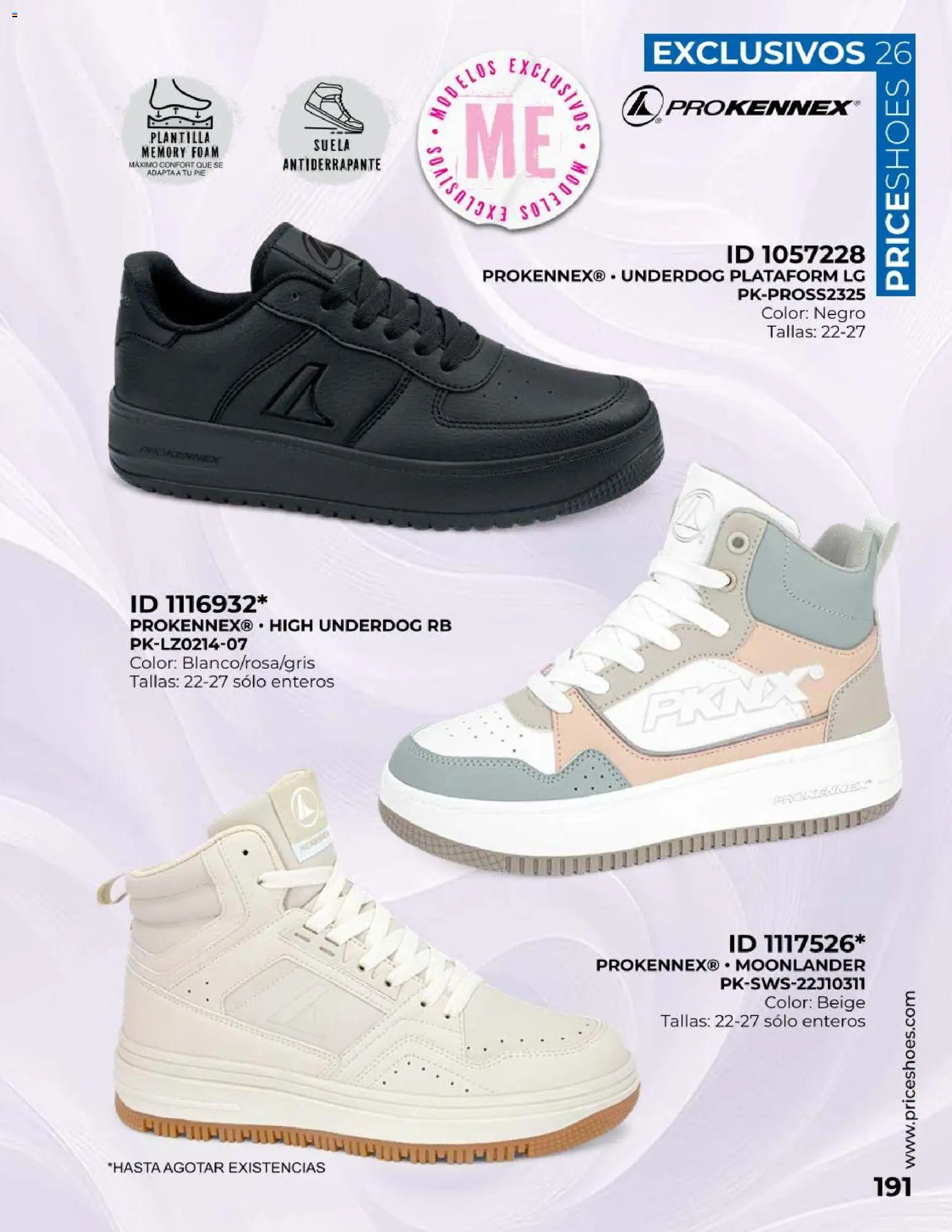 Vista previa las ofertas de la tienda Price Shoes - Price Shoes catálogo Exclusivos desde el 01/10/2026 