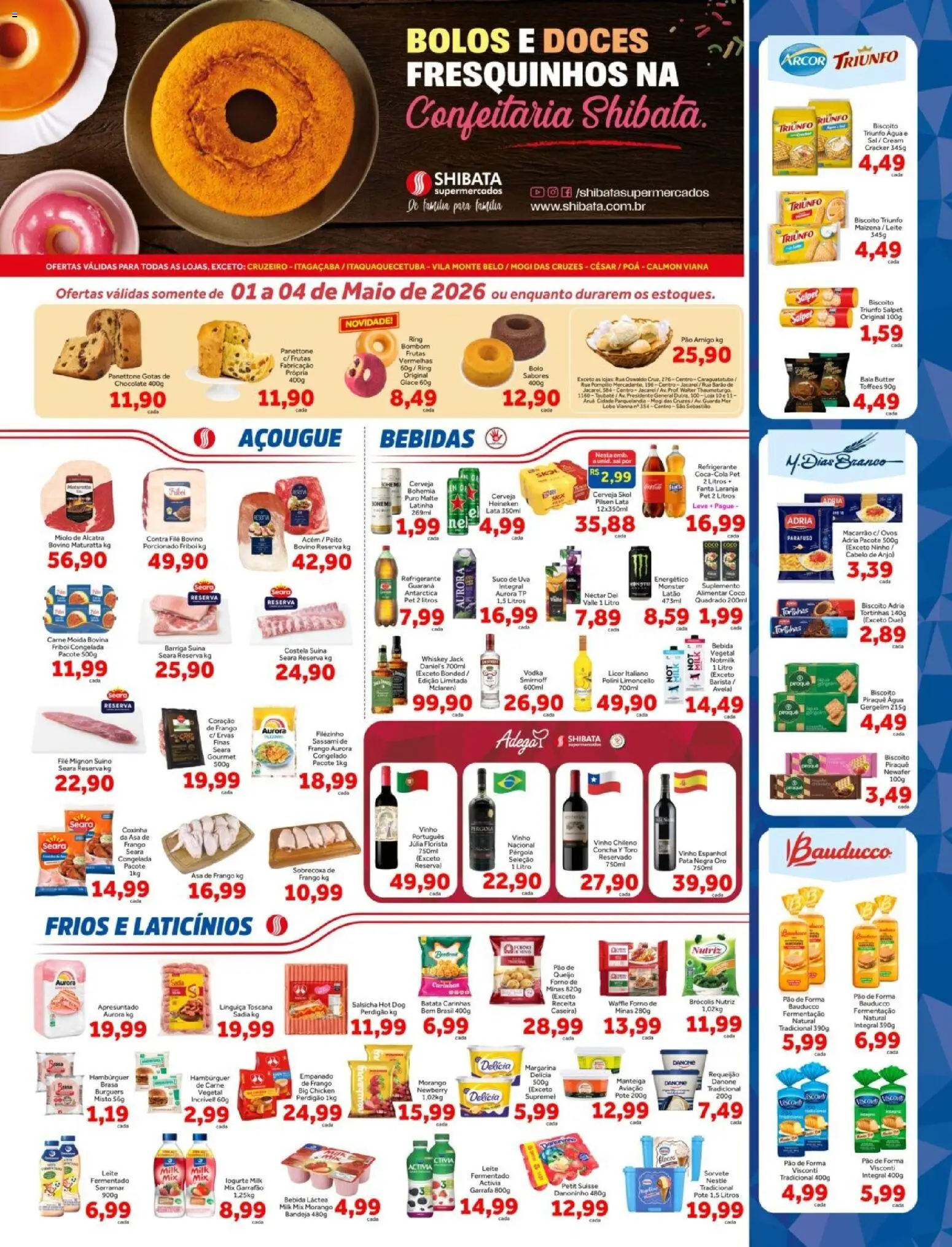 Pré-Visualização do folheto "Shibata - Ofertas da semana" da loja Shibata válido a partir de 01/05/2026