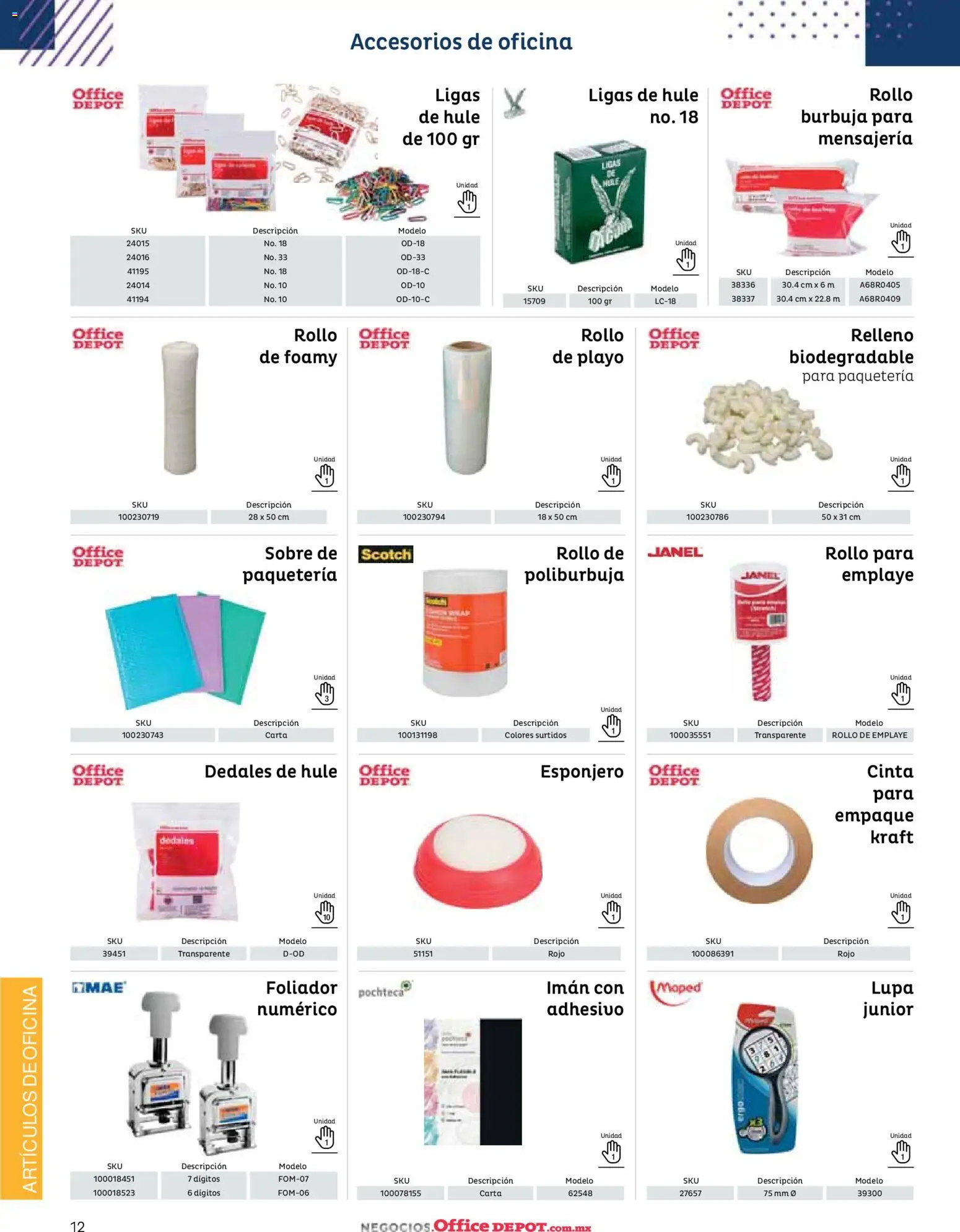 Vista previa las ofertas de la tienda Office Depot - Catálogo 2026 desde el 12/01/2026 