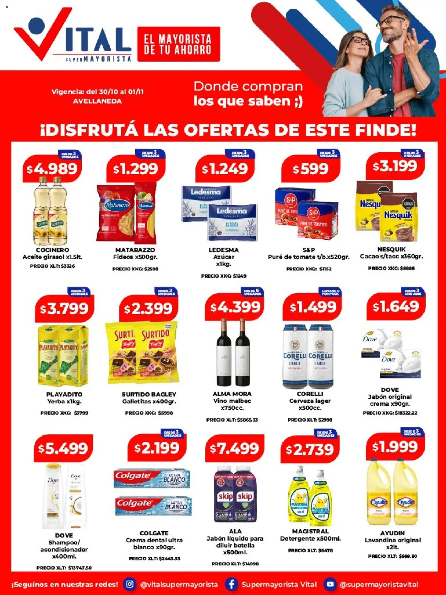Vista previa del folleto de la tienda Vital válido desde el 30/10/2026 