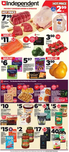 Preview of leaflet Independent Grocer weekly flyer / circulaire from shop Independent Grocer is valid from Oct 22, 2026