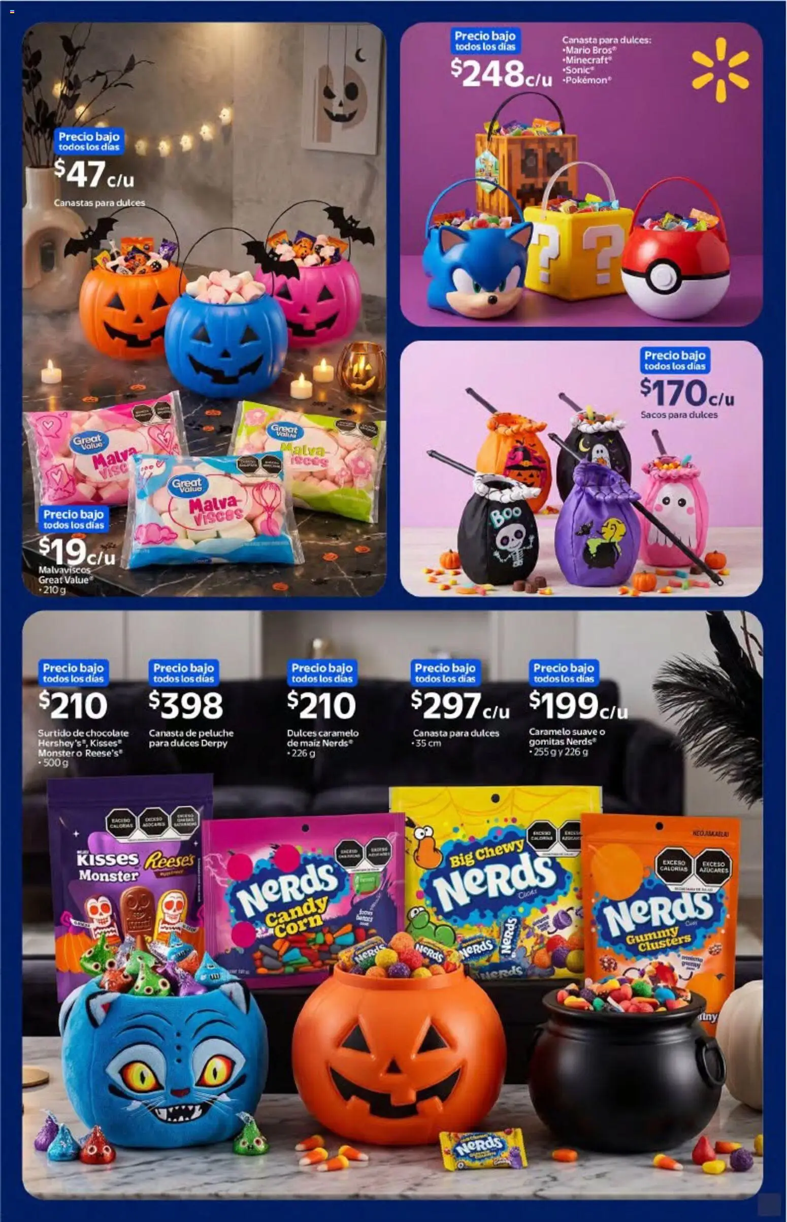Vista previa las ofertas de la tienda Walmart - Walmart folleto Halloween desde el 01/10/2026 
