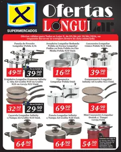 Pré-Visualização do folheto "X Supermercados ofertas Longuilar" da loja X Supermercados válido a partir de 05/06/2026