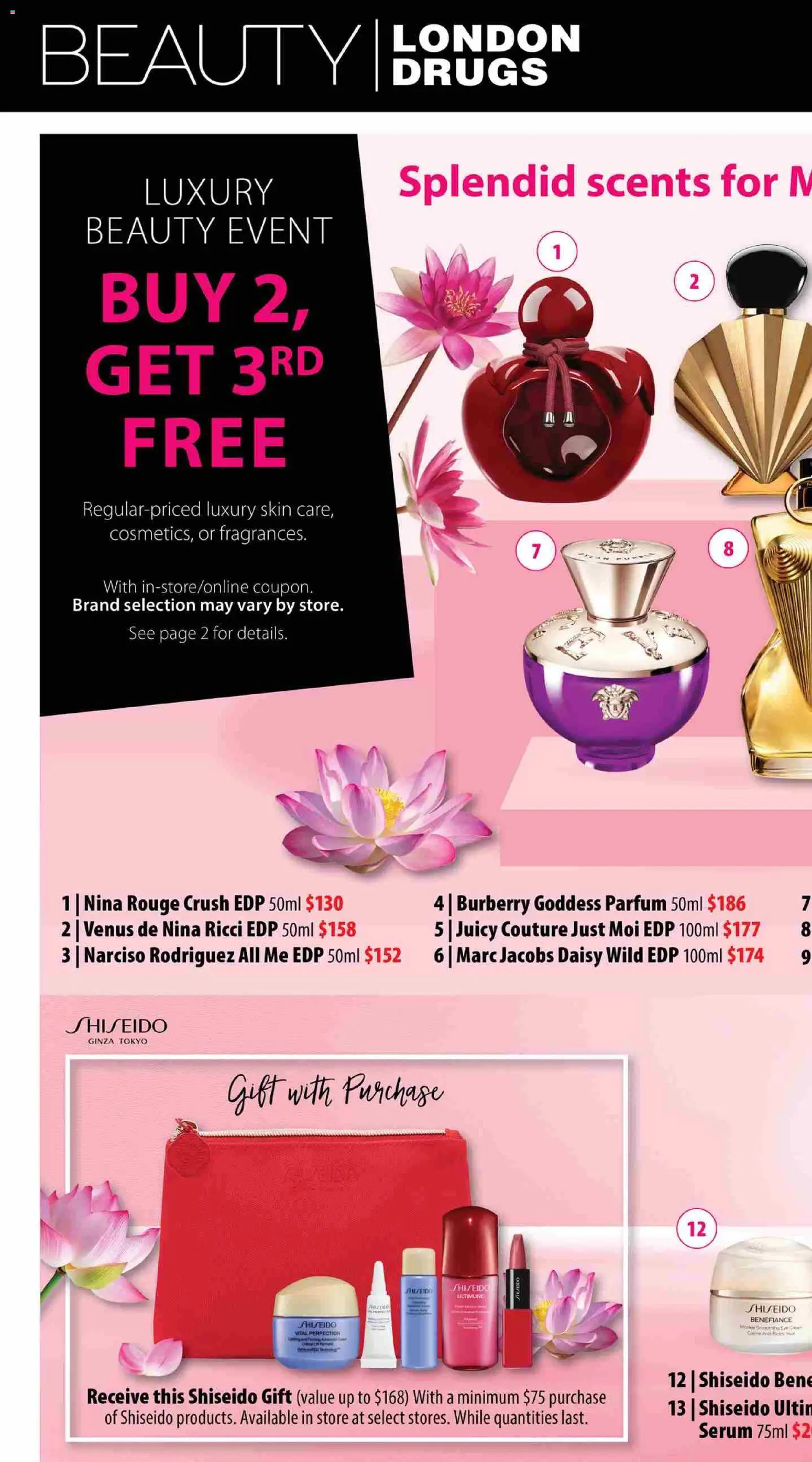 Preview of leaflet London Drugs - Luxury Insert from shop London Drugs is valid from May 01, 2026
