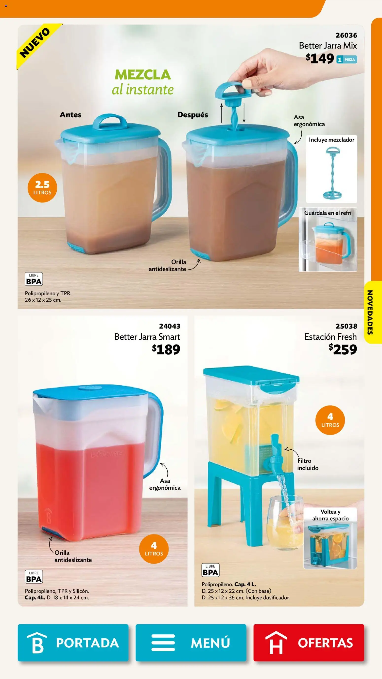 Vista previa las ofertas de la tienda Betterware - Betterware campaña 8 2026 desde el 03/08/2026 