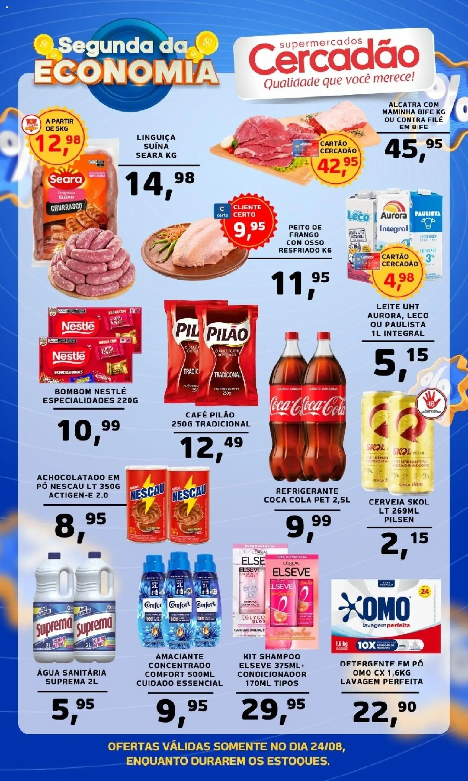 Pré-Visualização do folheto "Cercadão - Ofertas da semana" da loja Cercadão válido a partir de 24/08/2026