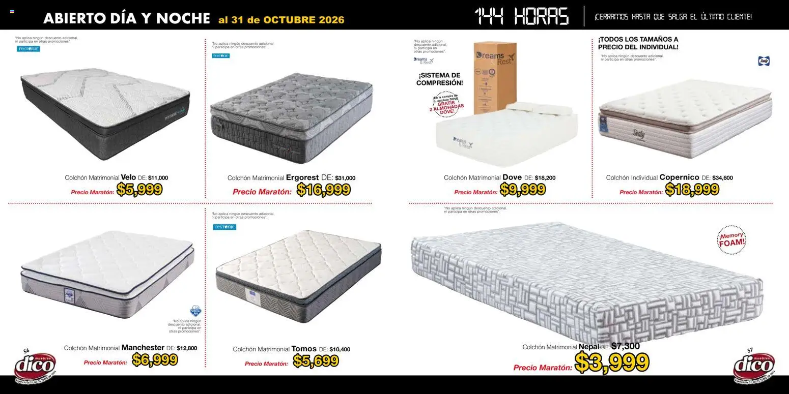 Vista previa las ofertas de la tienda Muebles Dico - Muebles Dico catálogo desde el 22/01/2026 
