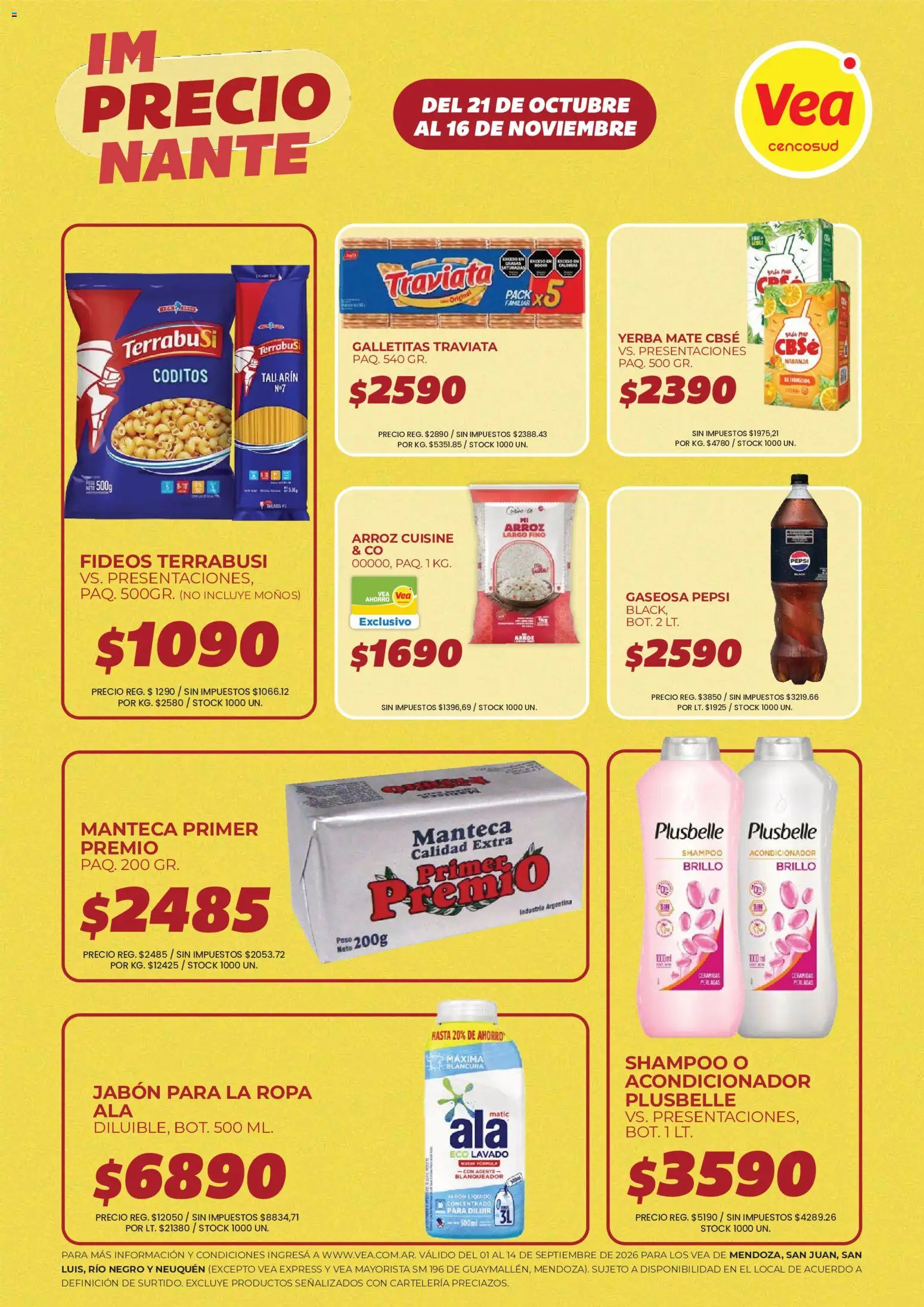 Vista previa del folleto de la tienda Vea válido desde el 21/10/2026 