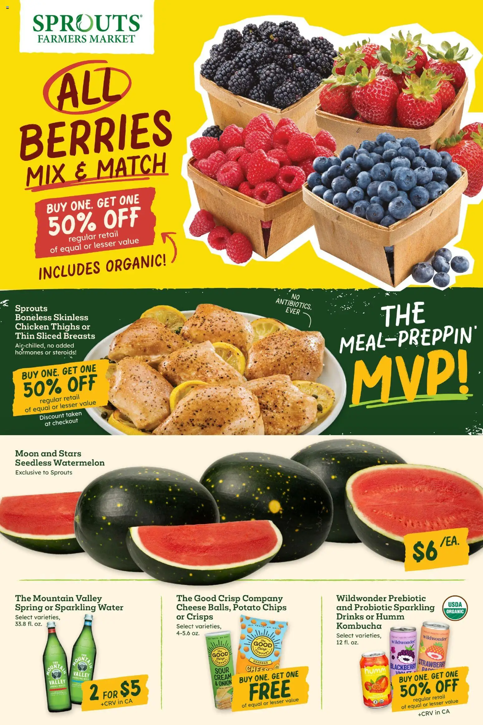 Sprouts Weekly Ad from 07/22/2026 >> Flyer