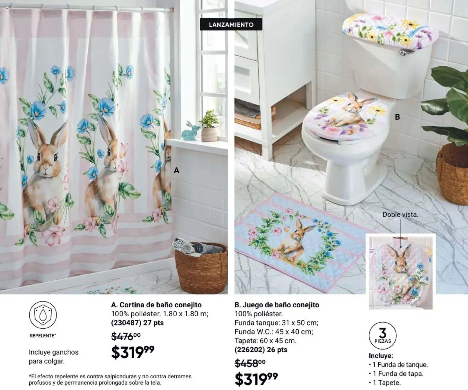Vista previa las ofertas de la tienda AVON - Casa & Estilo 4 2026 desde el 20/02/2026 - Juego, Baño, Sobre, Funda, Tapete, Repelente