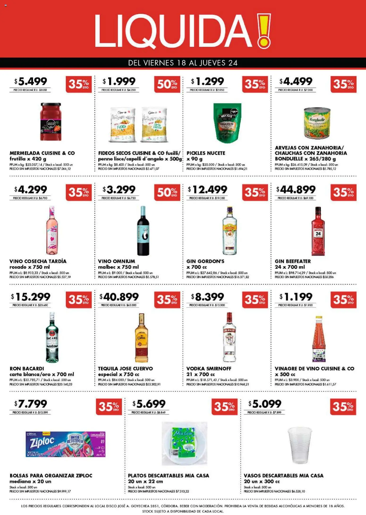 Vista previa del folleto de la tienda Disco válido desde el 18/09/2026 