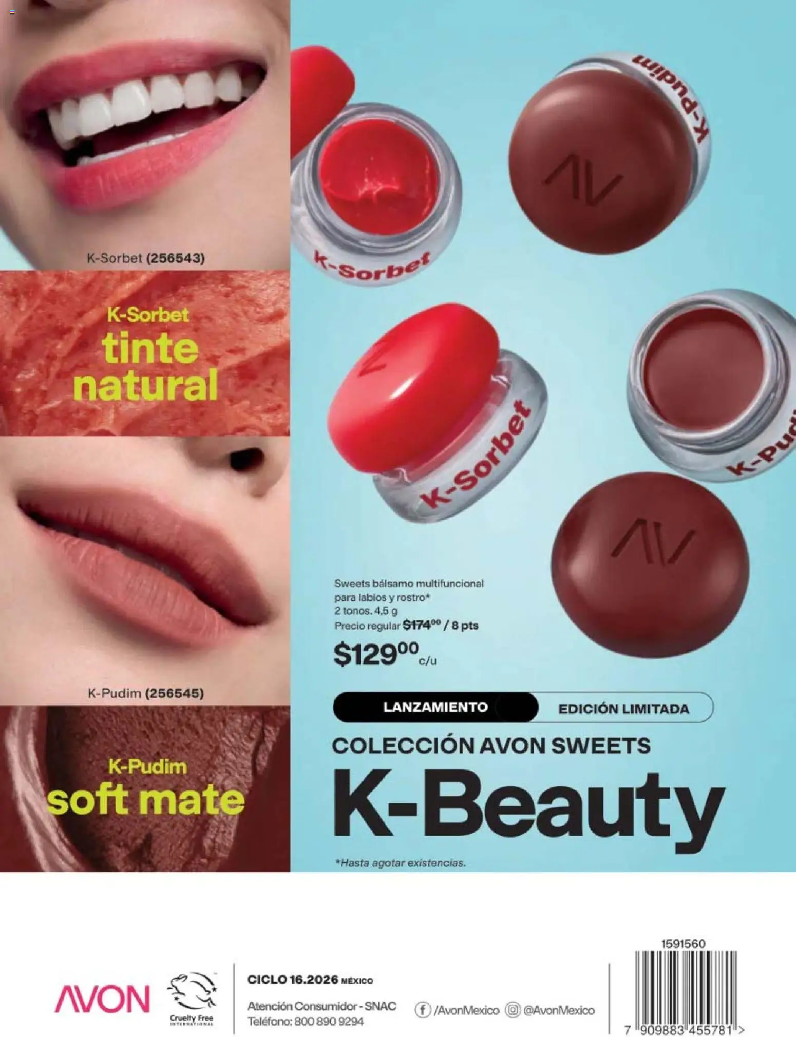 Vista previa las ofertas de la tienda AVON - AVON campaña 16 2026 desde el 05/10/2026 