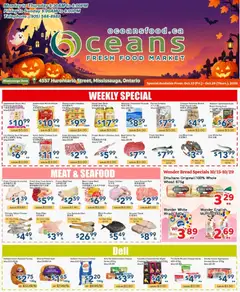 Preview of leaflet Oceans weekly flyer - Mississauga from shop Oceans is valid from Oct 23, 2026