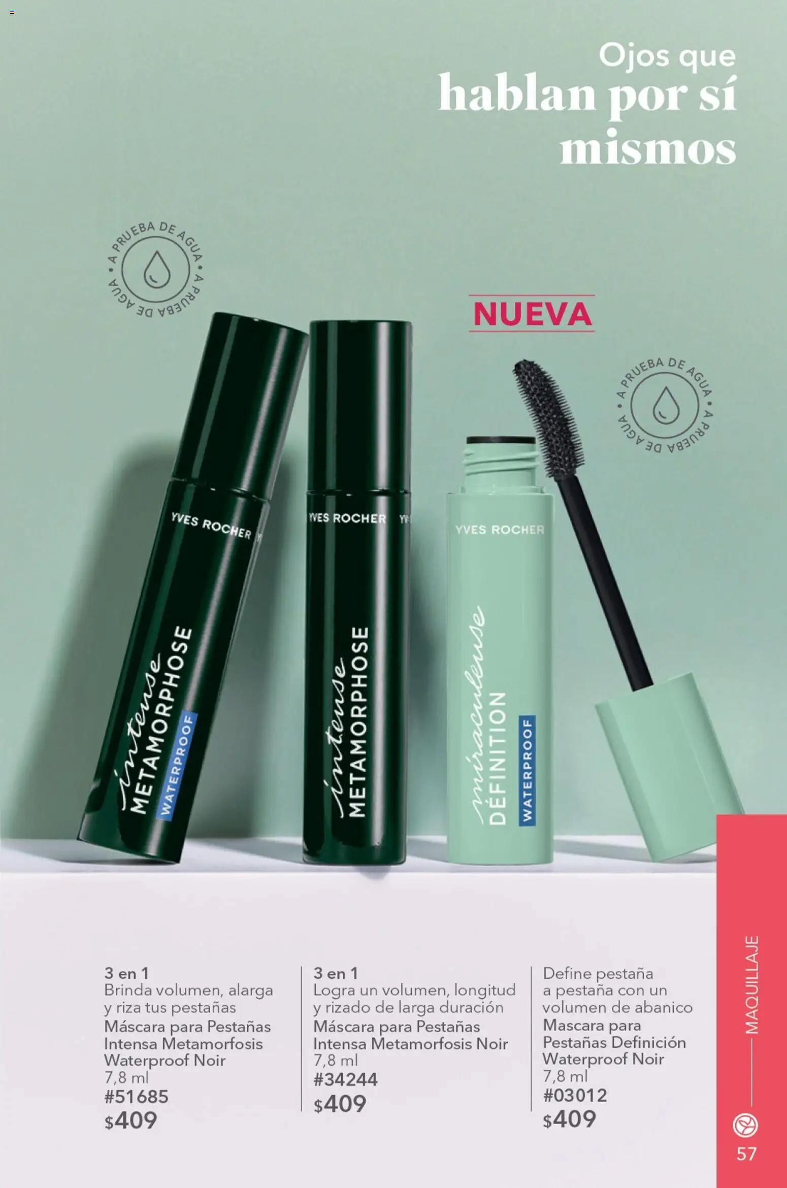 Vista previa las ofertas de la tienda Yves Rocher - Yves Rocher campaña 9 2026 desde el 23/06/2026 - Agua, Maquillaje, Máscara