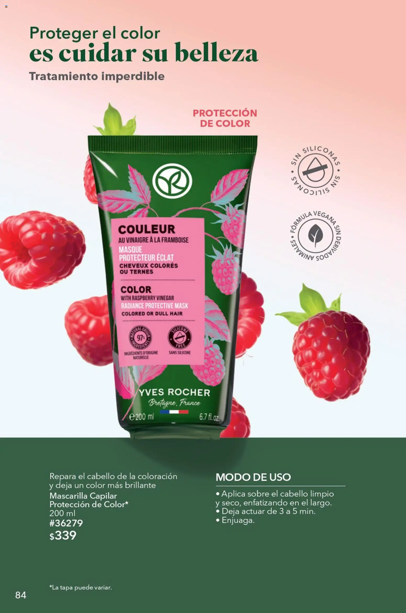 Vista previa las ofertas de la tienda Yves Rocher - Yves Rocher campaña 9 2026 desde el 23/06/2026 - Nata, Sobre, Mascarilla