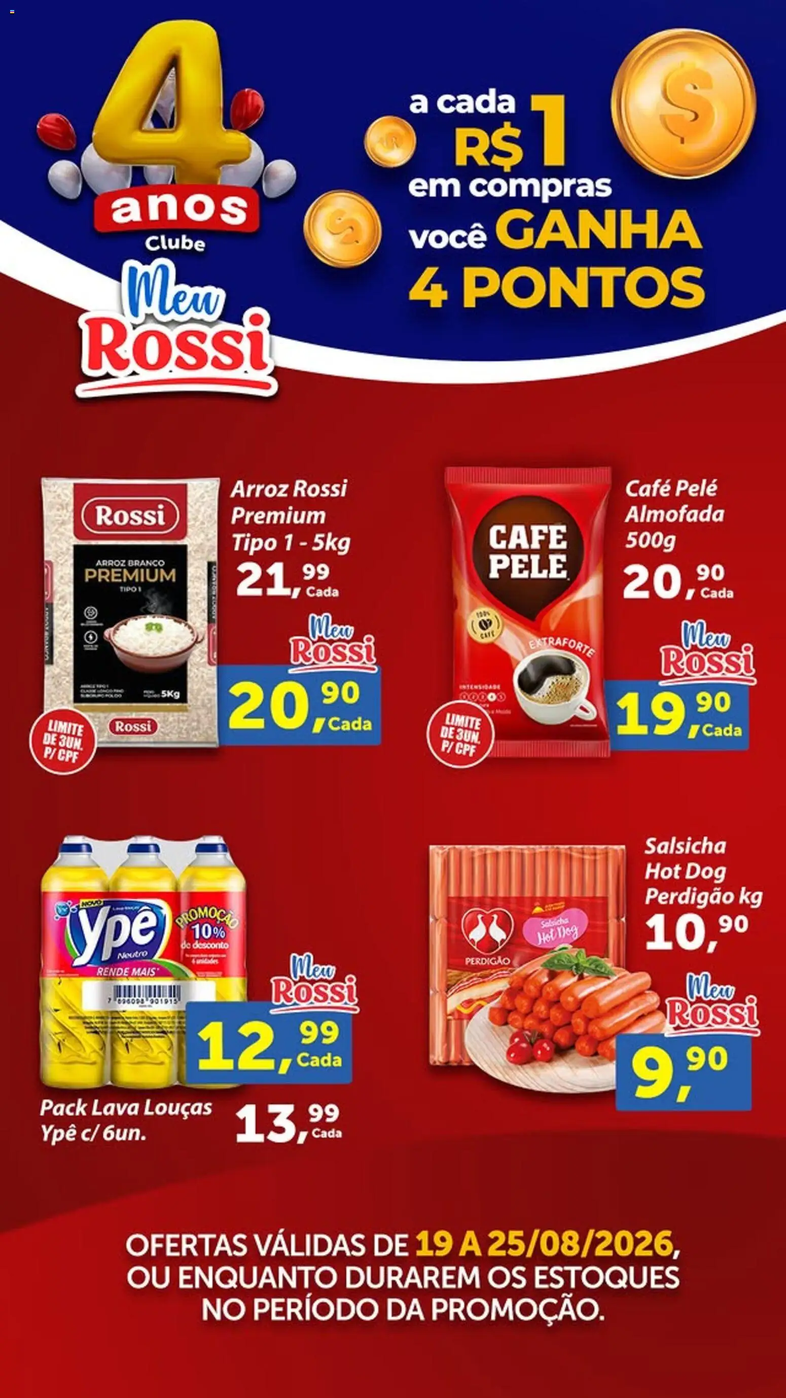 Ofertas Rossi Supermercados até 25/08/2026. - Página 1