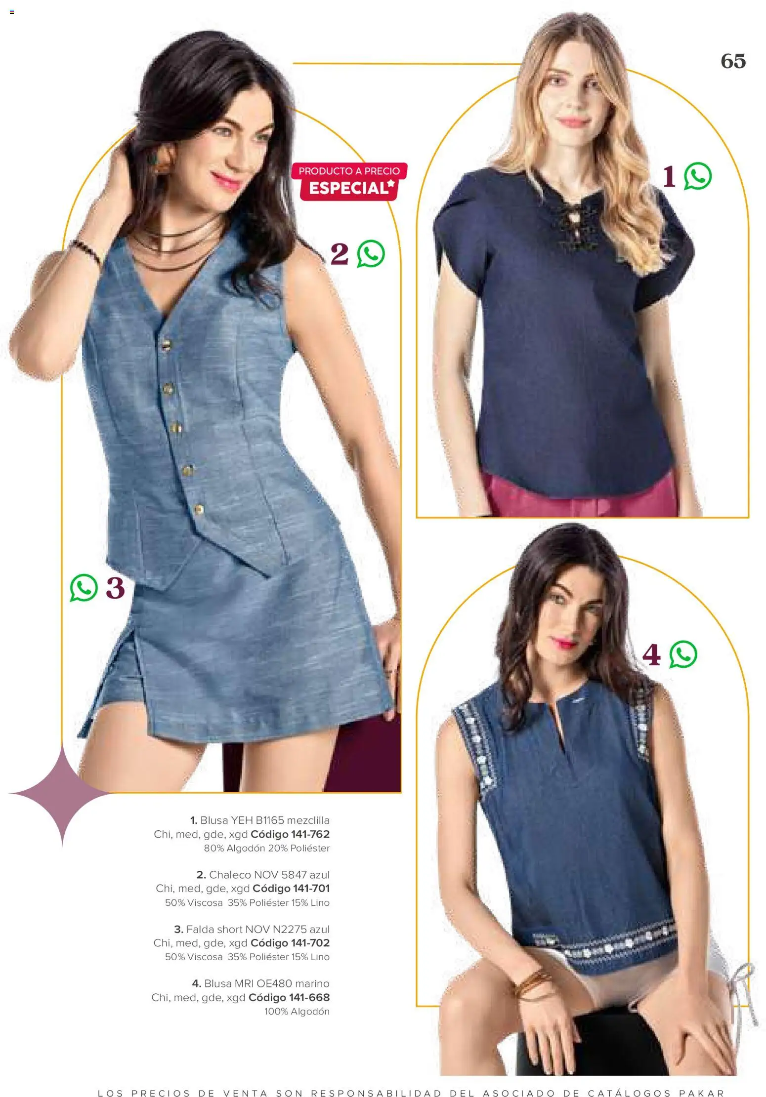 Vista previa las ofertas de la tienda SC Pakar - SC Pakar catálogo Ropa desde el 31/07/2026 
