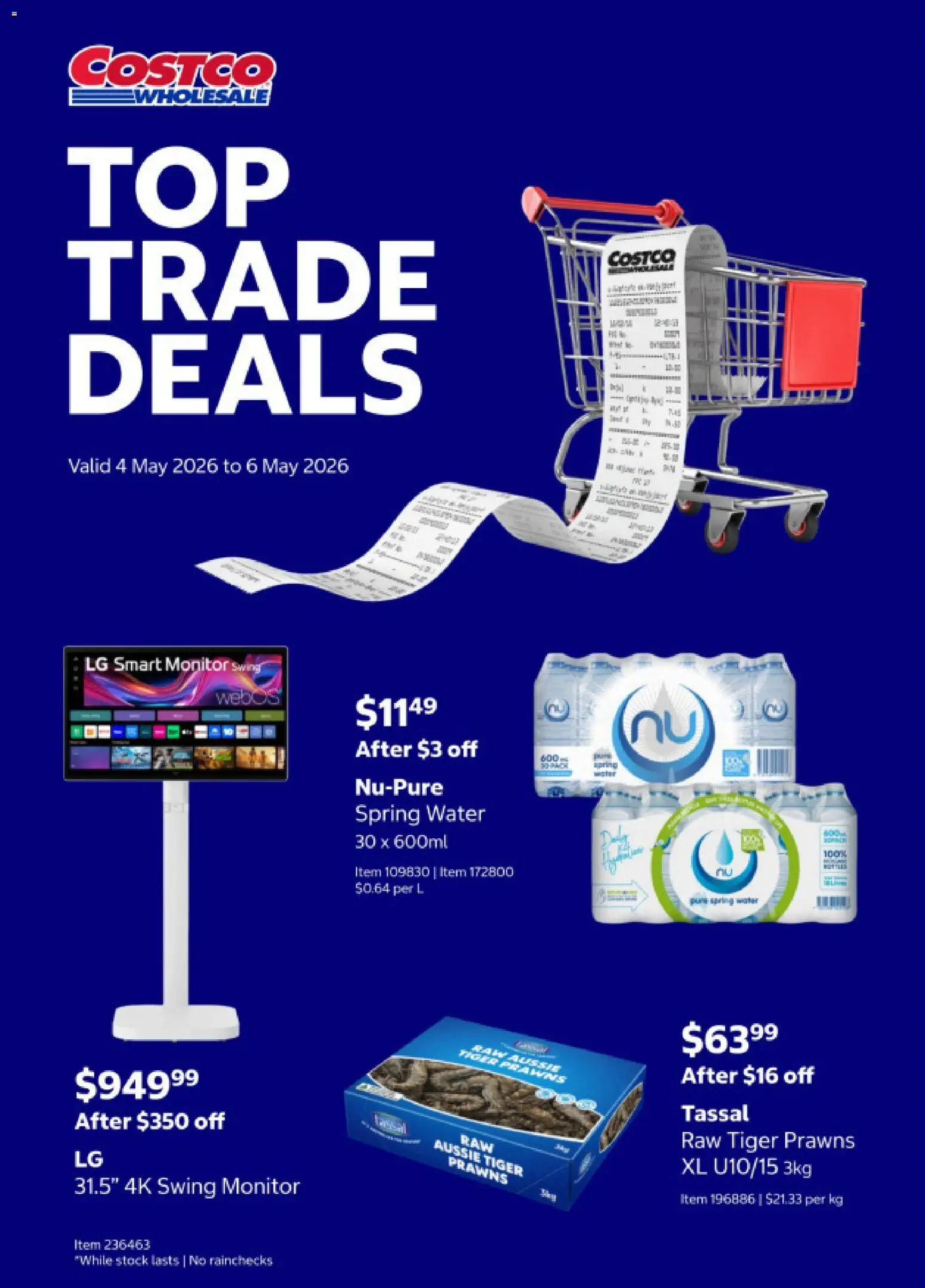 Preview of catalogue Costco catalogue from shop Costco valid 04/05/2026