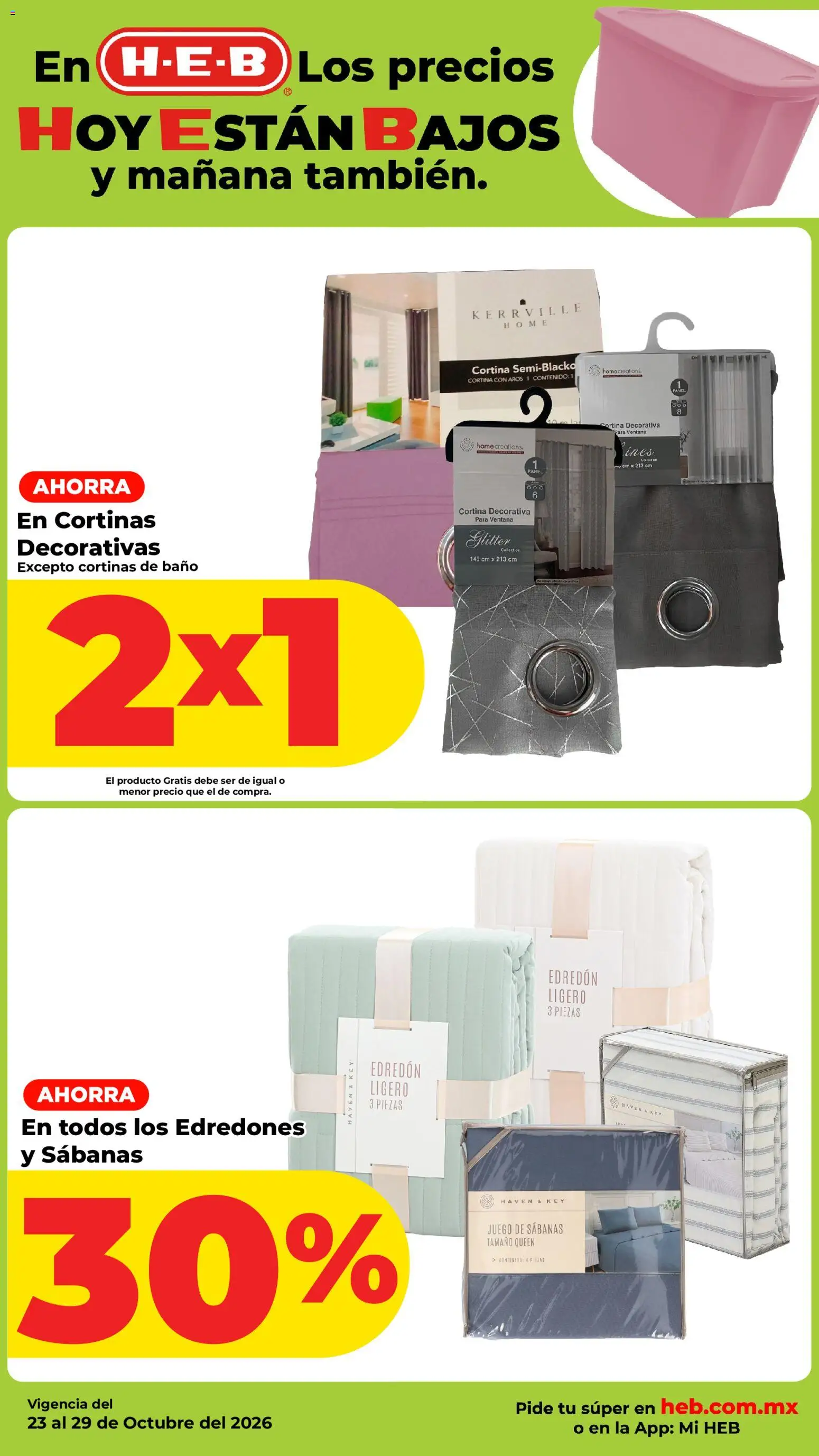 Vista previa las ofertas de la tienda H-E-B - H-E-B folleto desde el 23/10/2026 