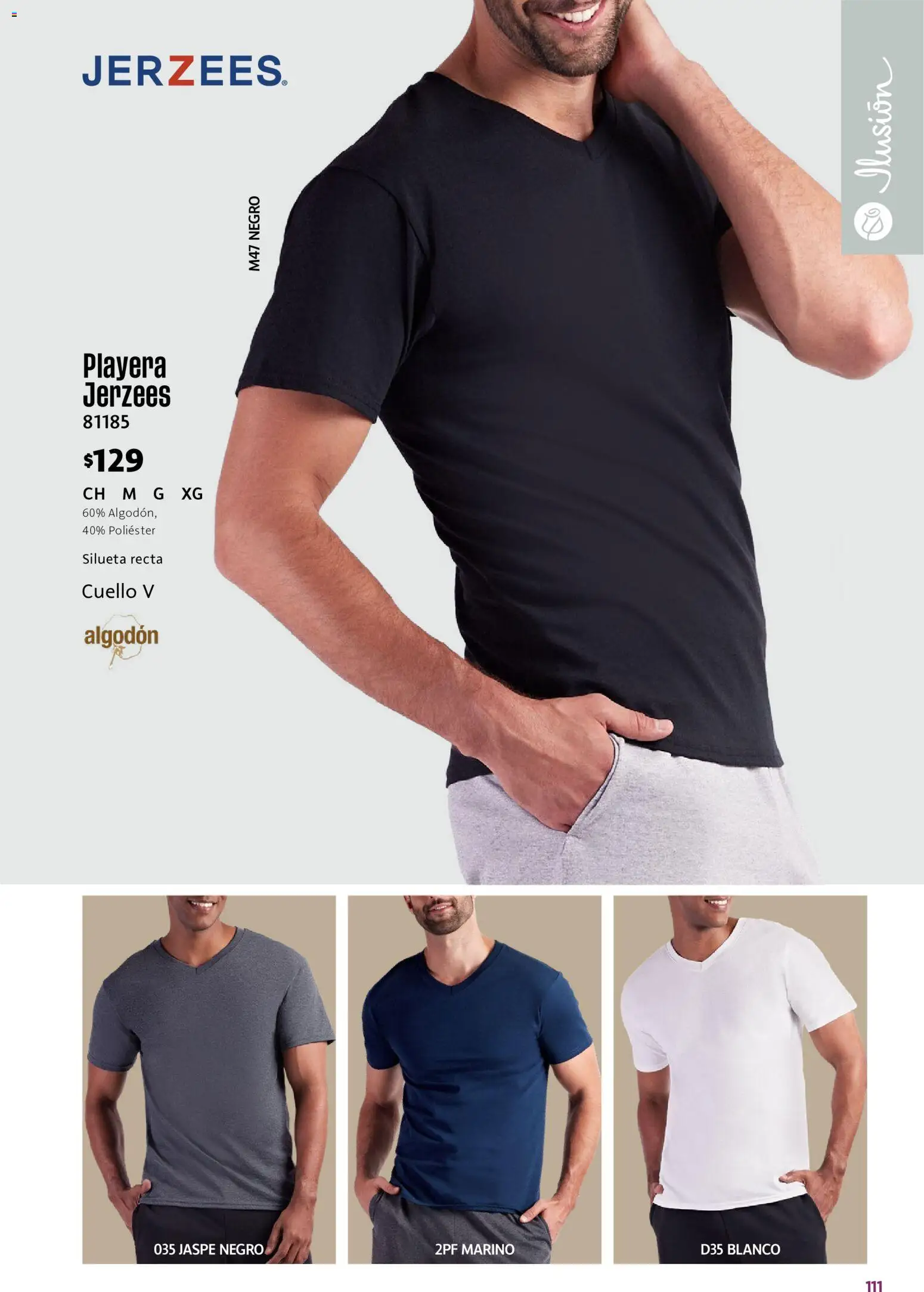 Vista previa las ofertas de la tienda Ilusión - Ilusión catálogo Marcas Amigas desde el 01/09/2026 - Playera, Algodón