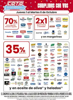 Vista previa del folleto de la tienda Coto válido desde el 01/10/2026 
