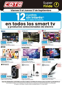 Vista previa del folleto de la tienda Coto válido desde el 11/09/2026 