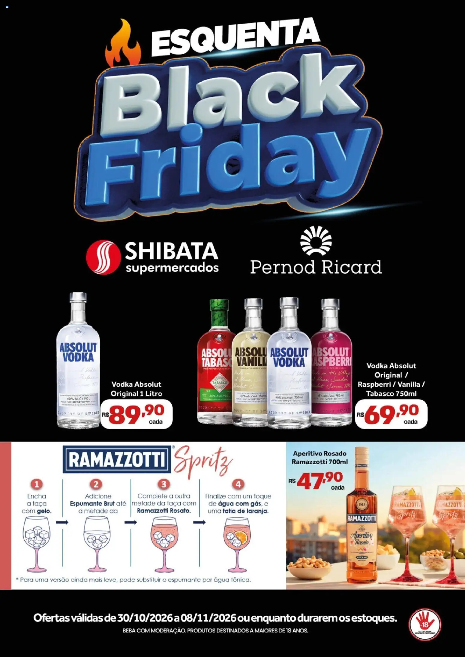 Pré-Visualização do folheto "Shibata Black Friday" da loja Shibata válido a partir de 30/10/2026