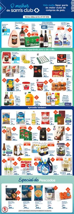 Pré-Visualização do folheto "Sam's Club - Ofertas da semana" da loja Sam's Club válido a partir de 03/09/2026