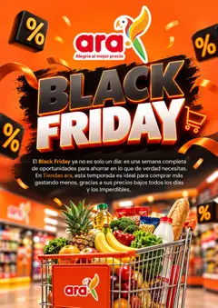  Vista previa del prospecto Ara Black Friday aviso del almacen Ara válida del 28/10/2026 al 