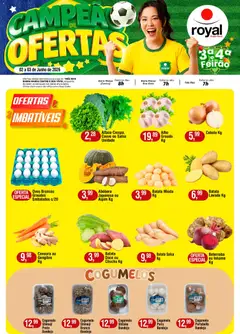 Pré-Visualização do folheto "Royal Supermercados ofertas Feirão" da loja Royal Supermercados válido a partir de 02/06/2026