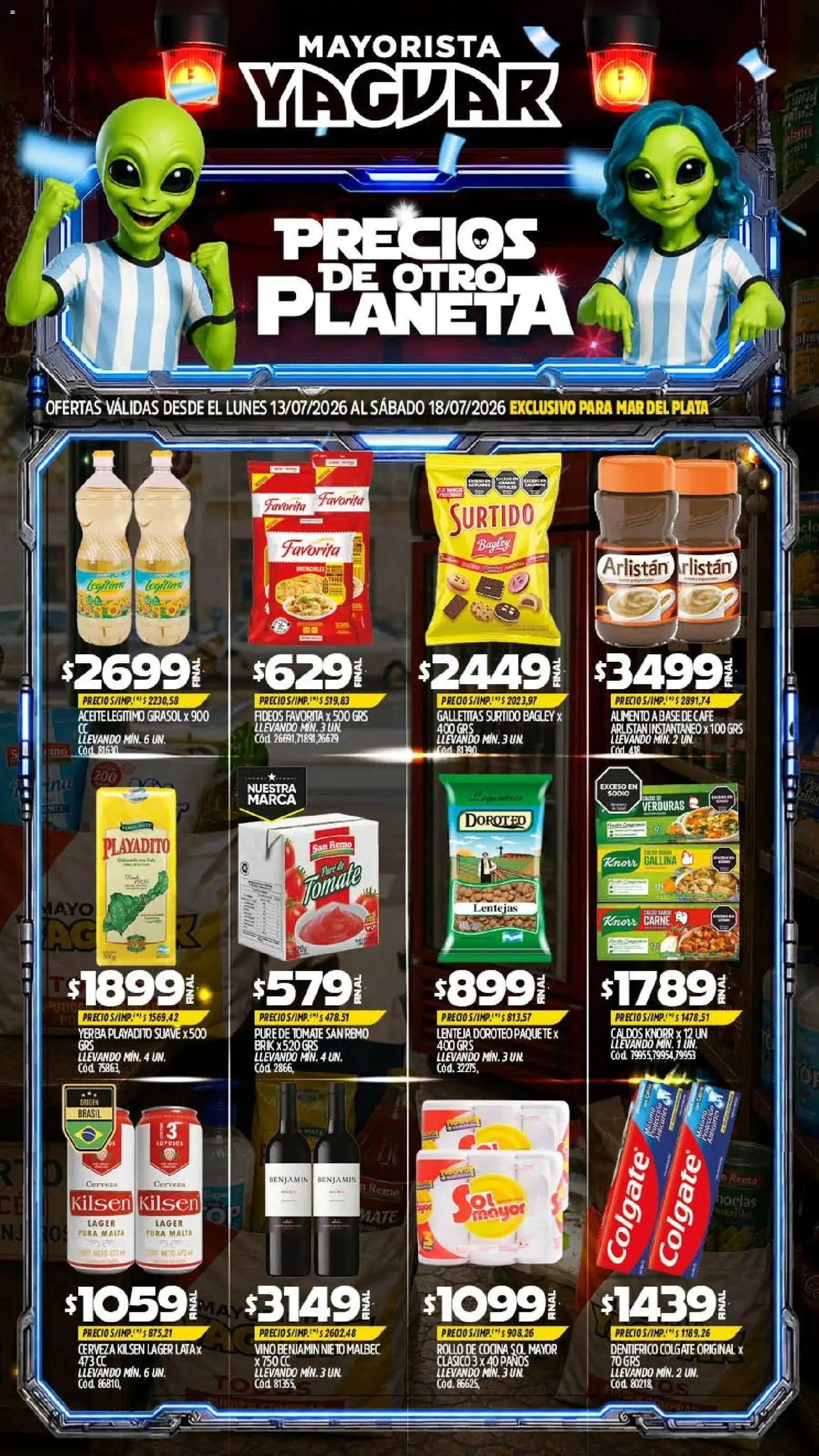 Vista previa del folleto de la tienda Yaguar válido desde el 13/07/2026 