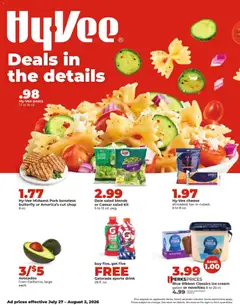 Ad Preview of HyVee HyVee Weekly Ad from 07/27/2026