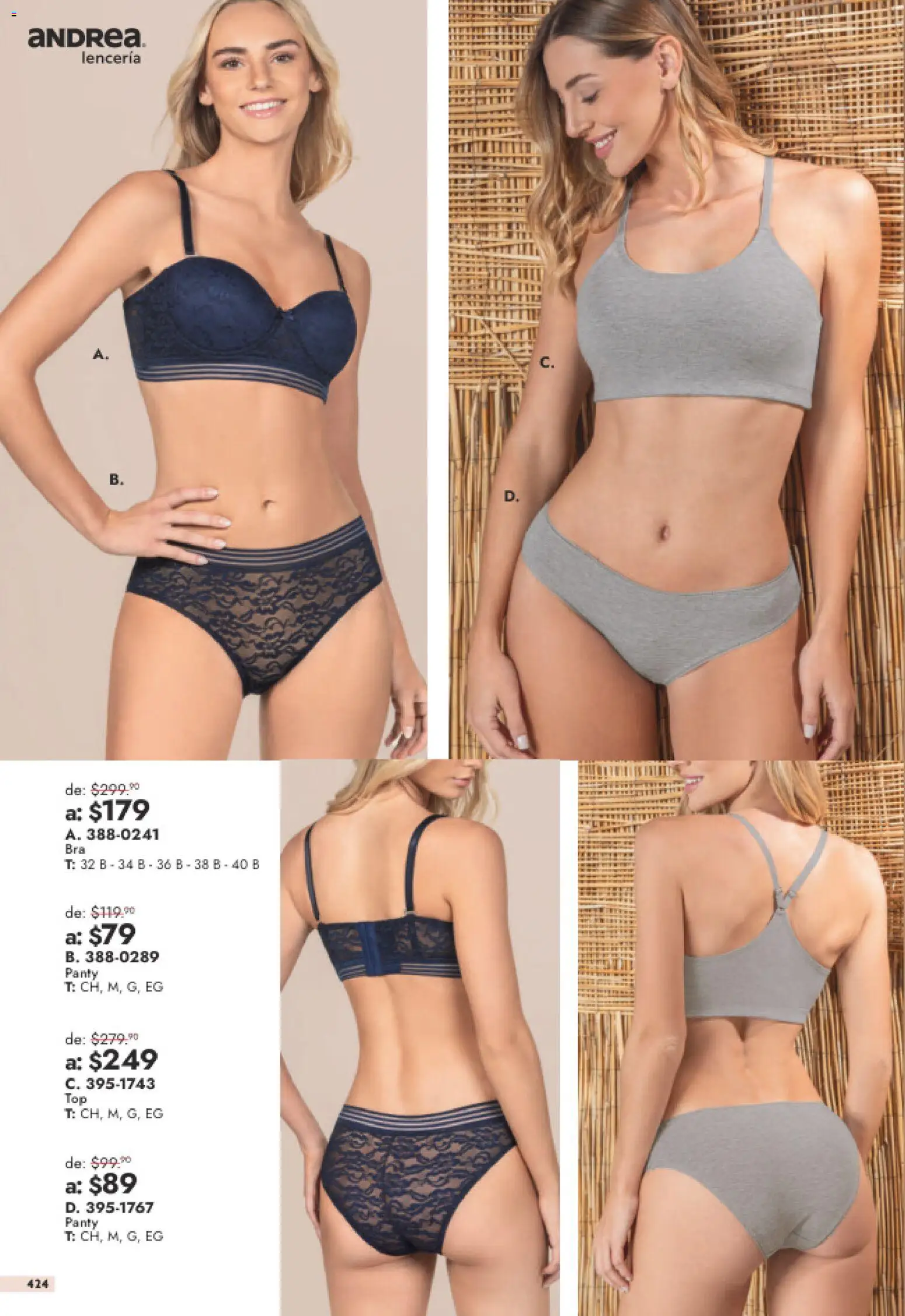 Vista previa las ofertas de la tienda Andrea - Andrea catálogo Outlet desde el 26/07/2026 